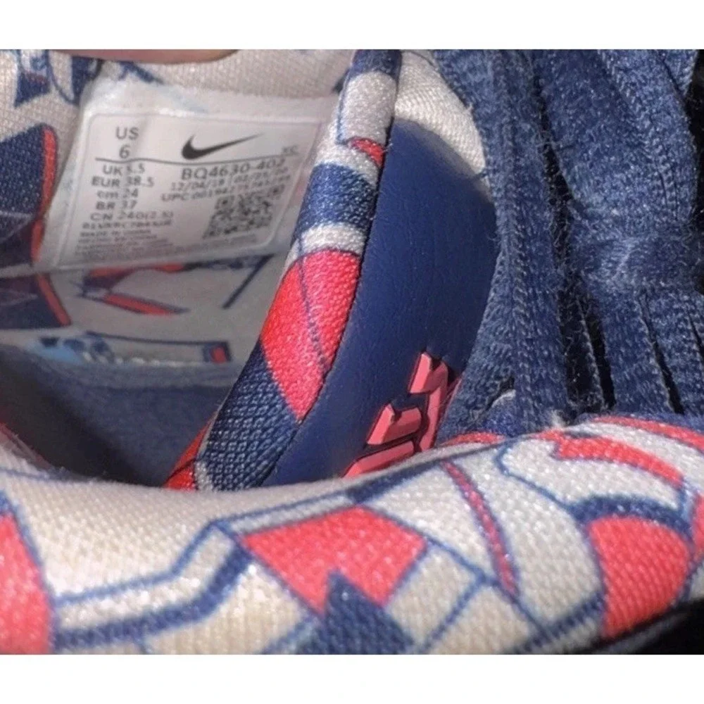 Nike Kyrie 6 Midnight Navy Laser Crimson BQ4630-402 Size 6 Big Boys Youth